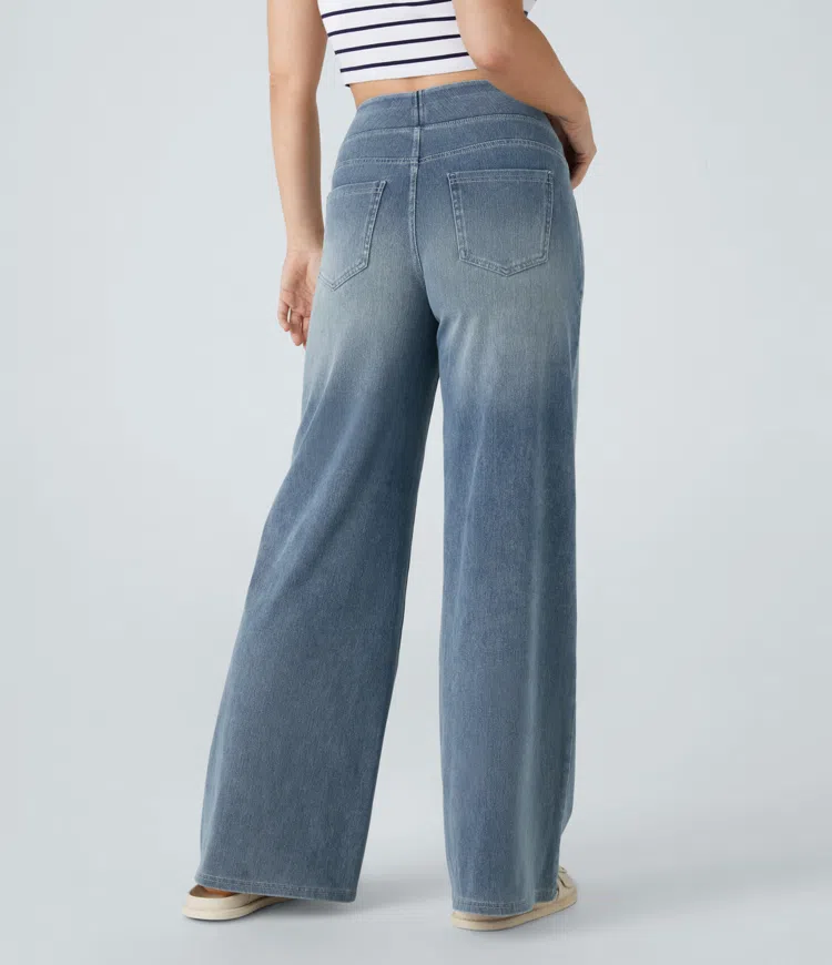 Lara | Stretch-Jeans mit hoher Taille