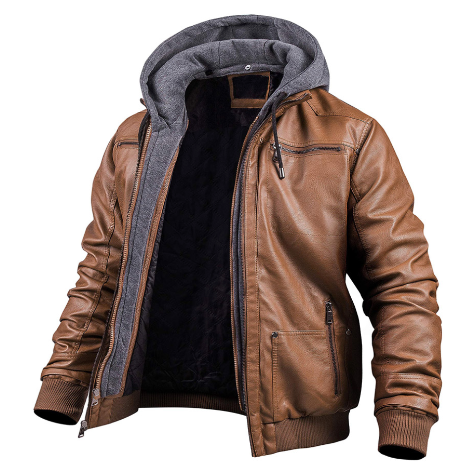 Jonathan™ | Premium KunstLeder Winterjacke