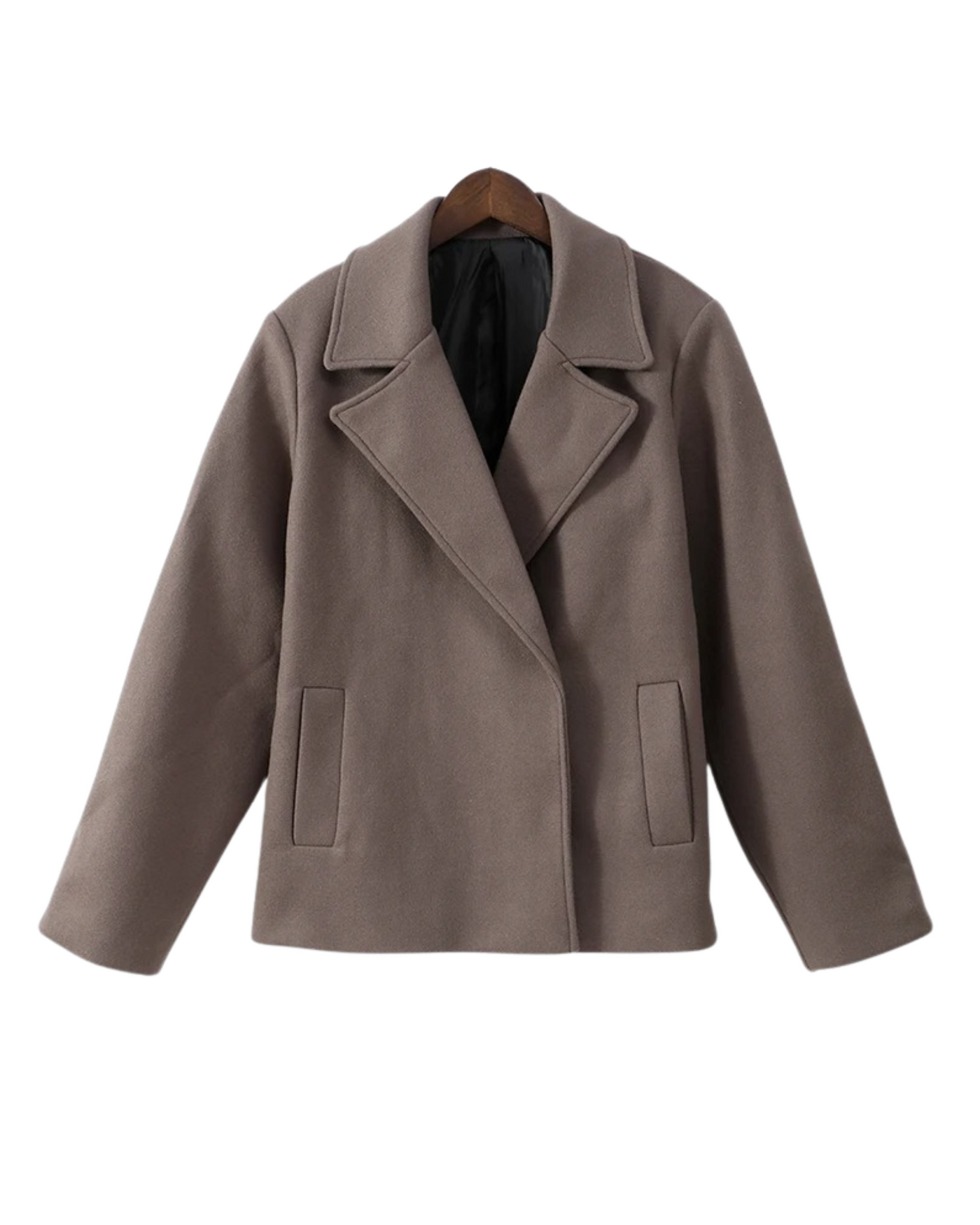 Tessa | Wollmantel mit Revers