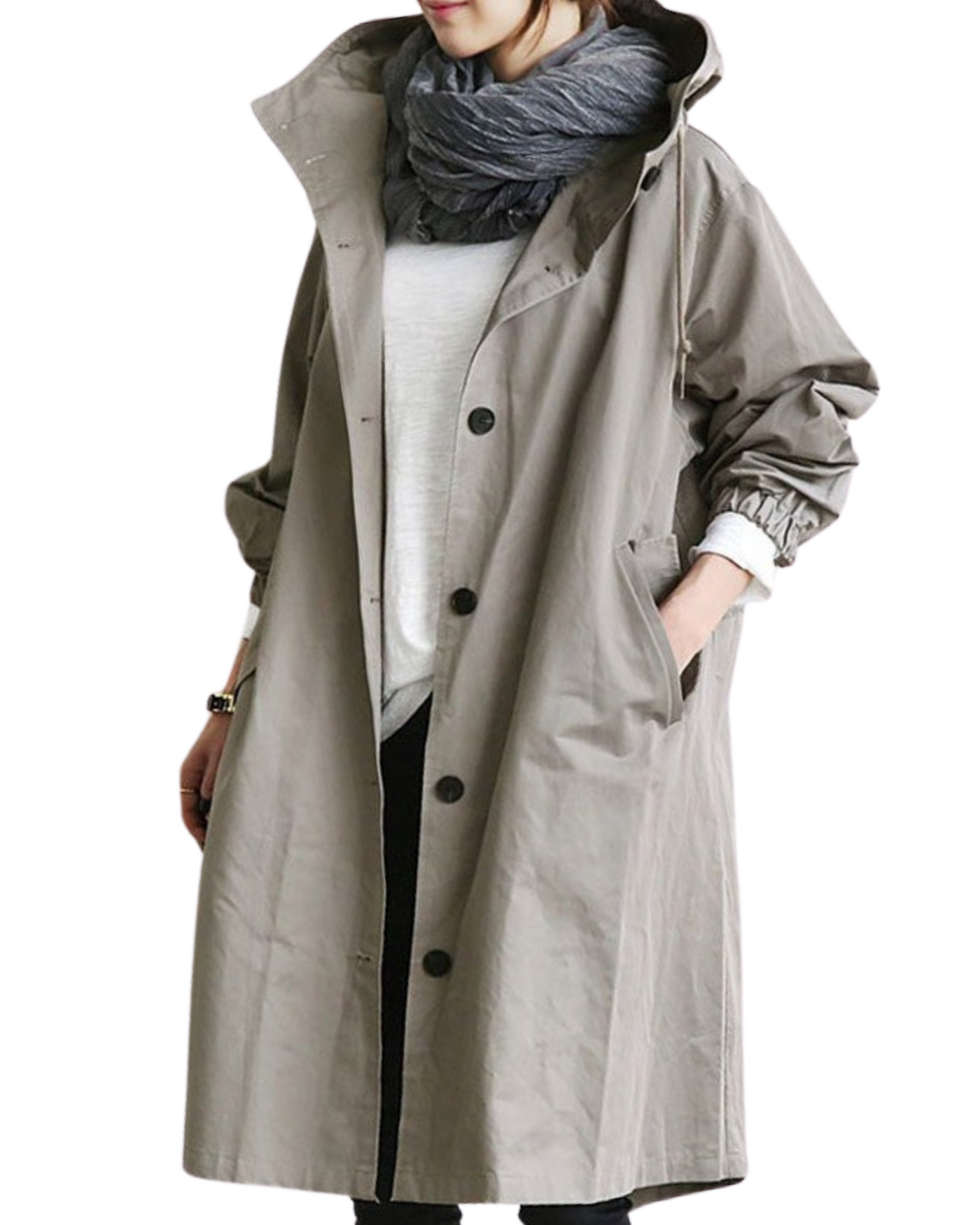 Mandy | Eleganter und wasserabweisender Trenchcoat
