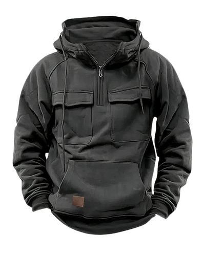 Marco™ - Winterpullover aus weicher Wolle mit Reißverschluss