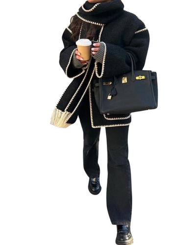 Viona™ | Bequeme Manteljacke aus Wolle