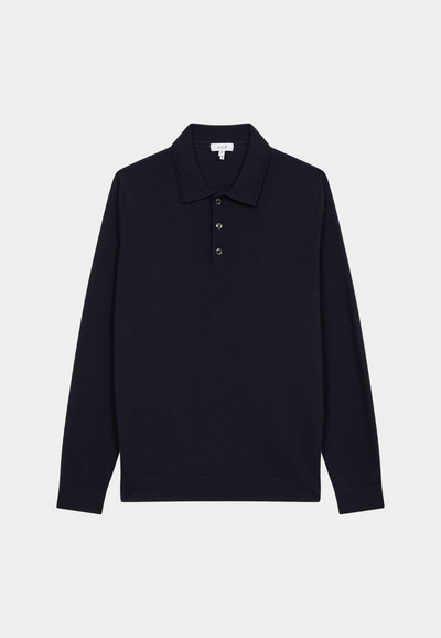 Monaco Langarm-Poloshirt