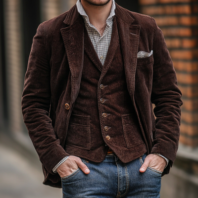 Adam™️ | Vintage Blazer en Vest