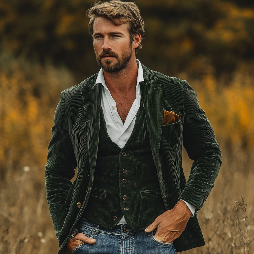 Adam™️ | Vintage Blazer en Vest
